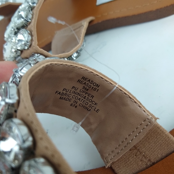 *LAST🍐 NEW Steve Madden Jewel Slide Sandals - Picture 8 of 8